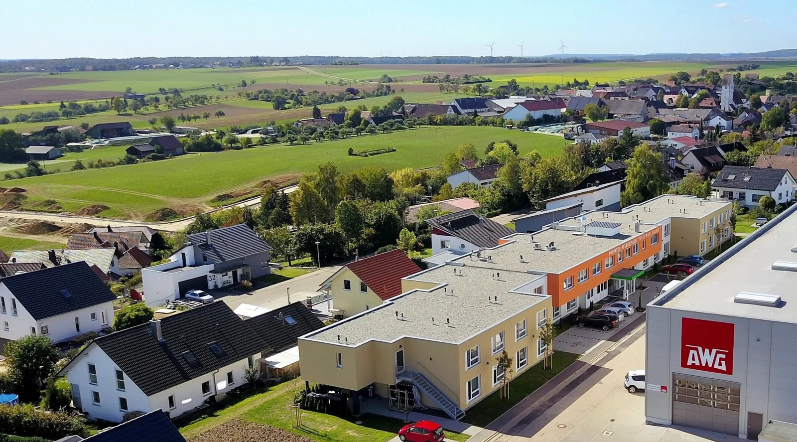 Pflegewohnheim „Hedwig Karl“, Ballendorf – Heimbauten